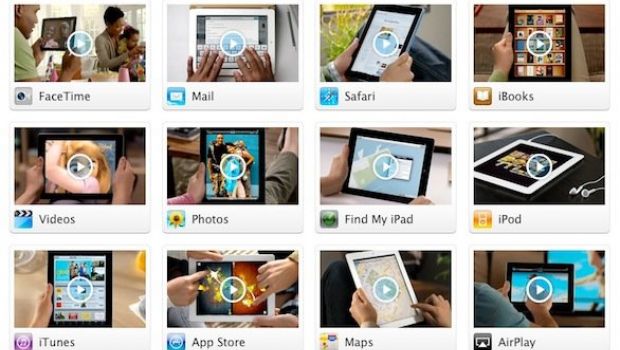 Online i video tour dedicati al nuovo iPad