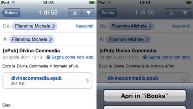 How-to: leggere file ePub tramite iBooks