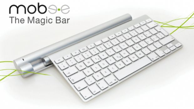 Mobee crea il caricatore a induzione per la Apple keyboard e trackpad