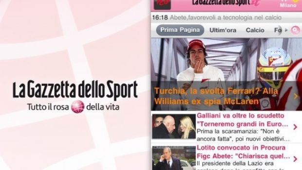 MelaBlog regala ai suoi lettori 7 abbonamenti annuali a Gazzetta per iPhone!