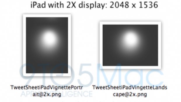 Tracce di Retina Display per iPad 3 in iOS 5