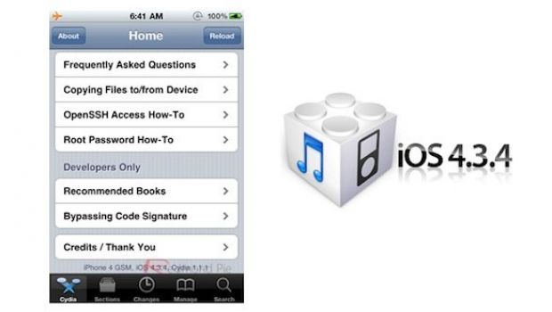 iOS 4.3.4: jailbreak già possibile con redsn0w 0.9.8b3