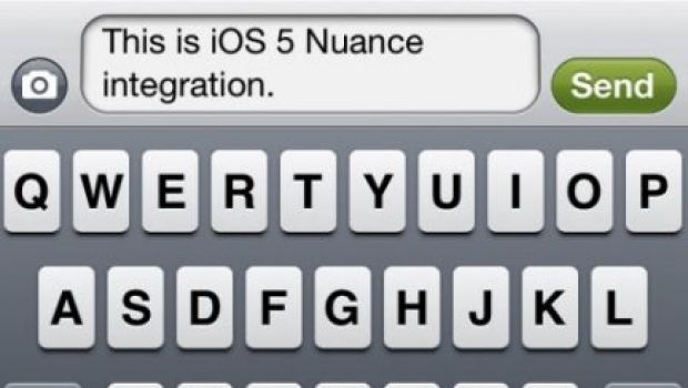 Il riconoscimento vocale di Nuance debutta su iOS 5