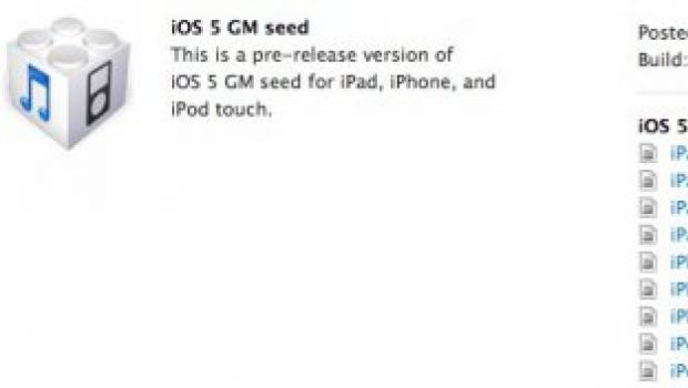 Apple rilascia agli sviluppatori iOS 5 GM