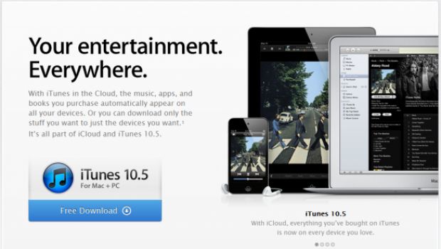 Apple rilascia iTunes 10.5 con supporto a iOS 5 e iCloud