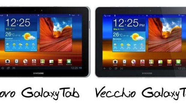 Samsung modifica il Galaxy Tab a causa di Apple