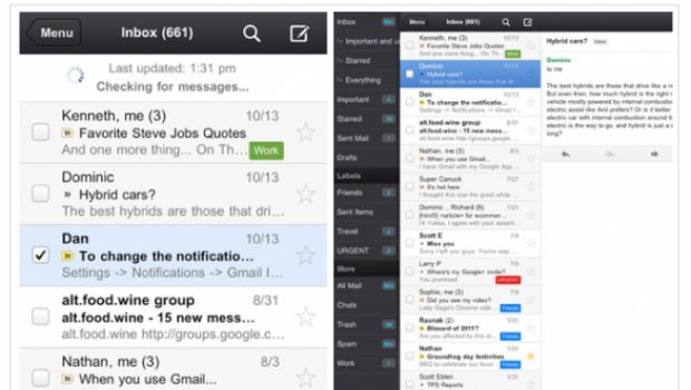 Gmail, riecco nell'App Store l'app di Google: una delusione?