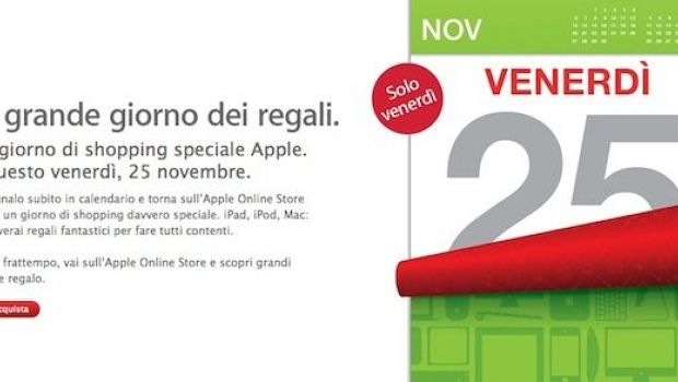 Apple annuncia il Black Friday 2011