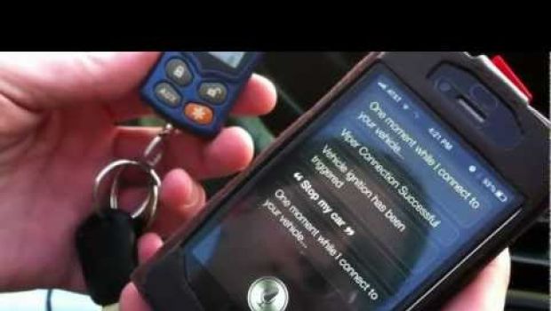 Siri usato per mettere in moto un'automobile