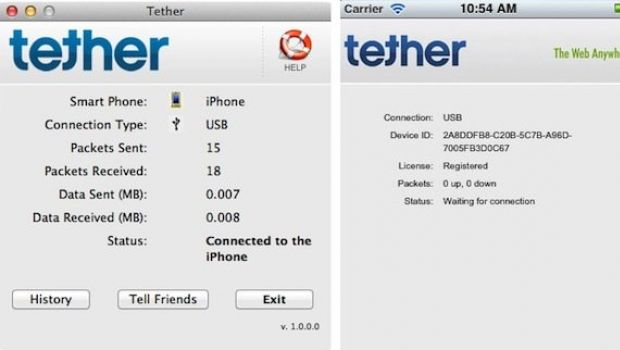 Un'app porta il tethering illimitato su App Store