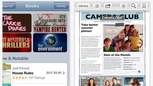 iBooks s'aggiorna alla versione 1.5