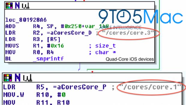 iOS 5.1 beta rivela il supporto a processori quad core