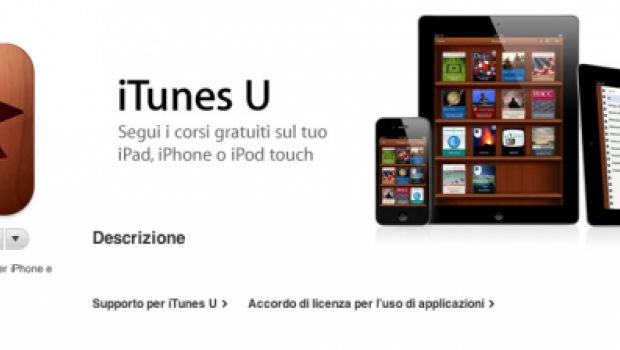 iTunes U: arriva l'app dedicata al settore accademico