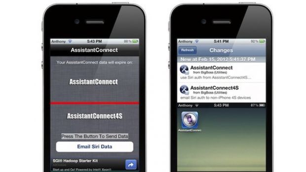 AssistConnect: Siri sui dispositivi Jailbroken senza proxy