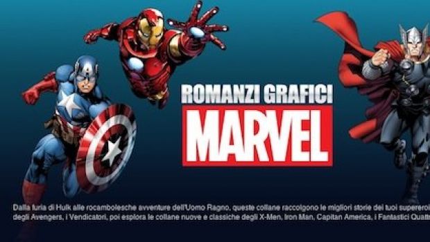 I romanzi grafici Marvel su iBooks