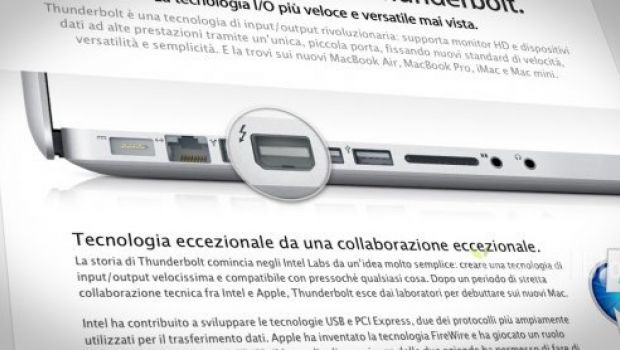 I cavi Thunderbolt in fibra ottica arriveranno quest'anno