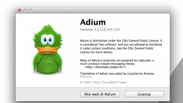 Adium versione 1.5: il client chat open source è in declino?