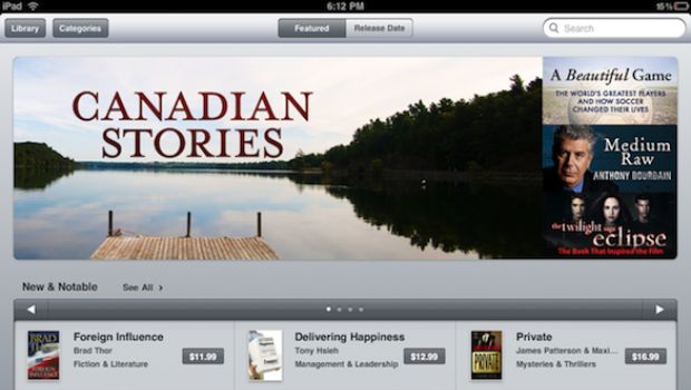 Apple nei guai per gli eBook anche in Canada