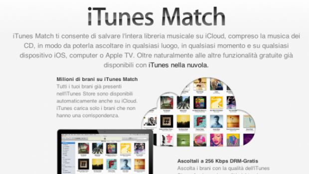 iTunes Match in arrivo anche in Italia