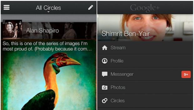 Google+ per iPhone si rifa il look