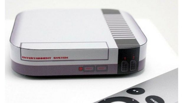 Una Skin a forma di console NES per Apple TV