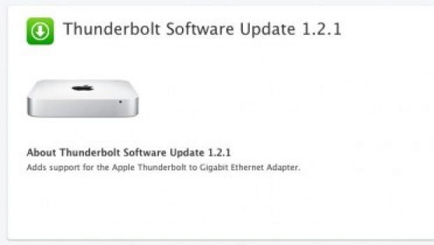 Apple rilascia un nuovo Thunderbolt Software Update