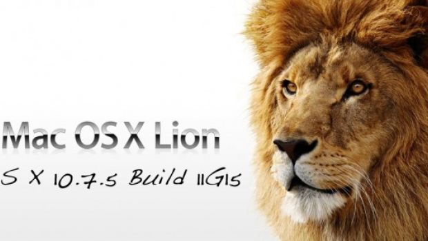 Distribuito OS X 10.7.5 Build 11G15 agli sviluppatori