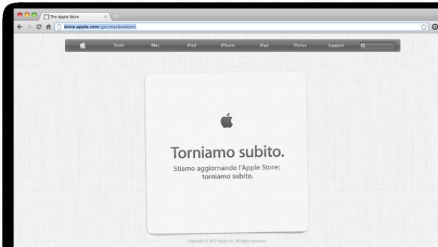 Apple Store off-line (aggiornato)