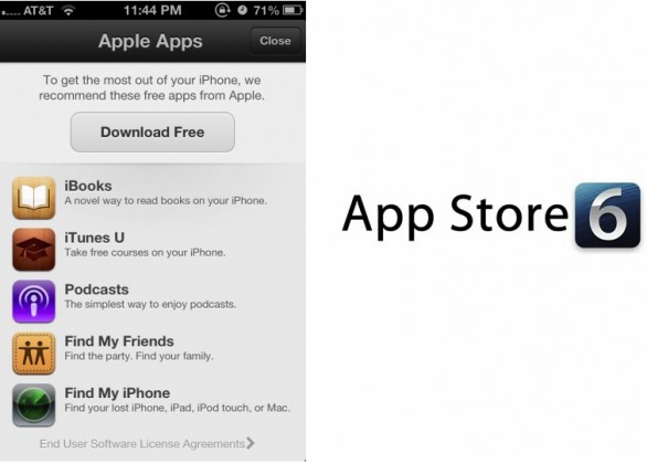 L'App Store di iOS 6 promuove le app gratuite