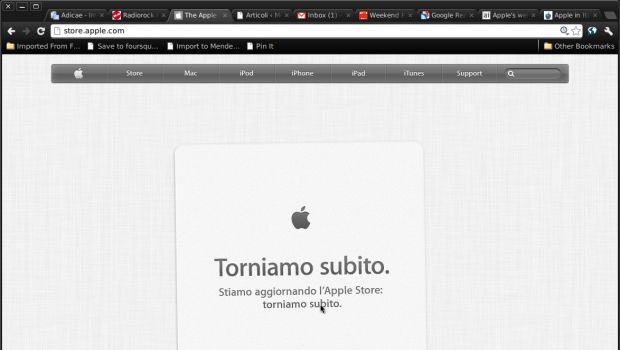 Apple Store Offline e nuovi dettagli sull'iPhone 5