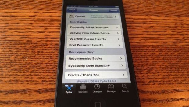 Jailbreak su iPhone 5: ecco le prime immagini