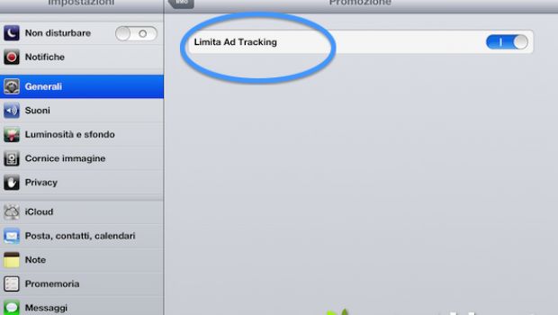 Tracking utente attivo di default su iOS 6: ecco come disabilitarlo