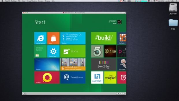 Parallels avverte gli utenti Mac: non aggiornate a Windows 8