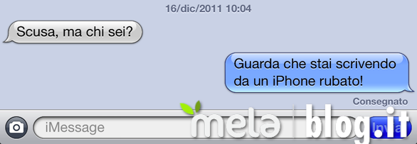 iOS 6, via il bug degli iMessage inviati ai telefoni rubati