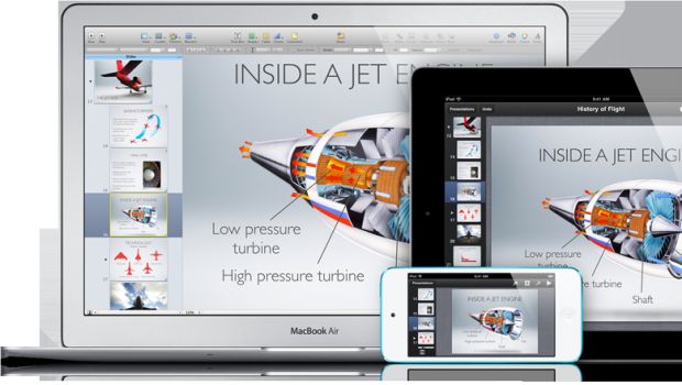 Apple aggiorna Pages, Keynote e Numbers per iOS e OS X