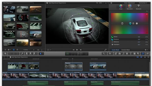 Apple aggiorna Final Cut Pro X, Motion 5 e Compressor 4