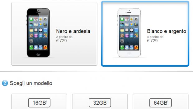 iPhone 5 in pronta consegna in tempo per Natale