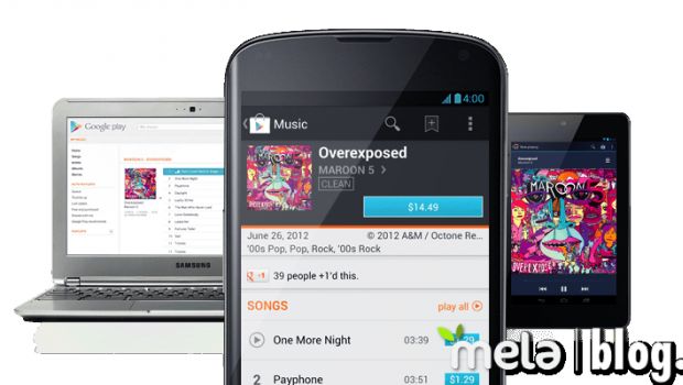 Anche Google Play fa concorrenza ad iTunes Match