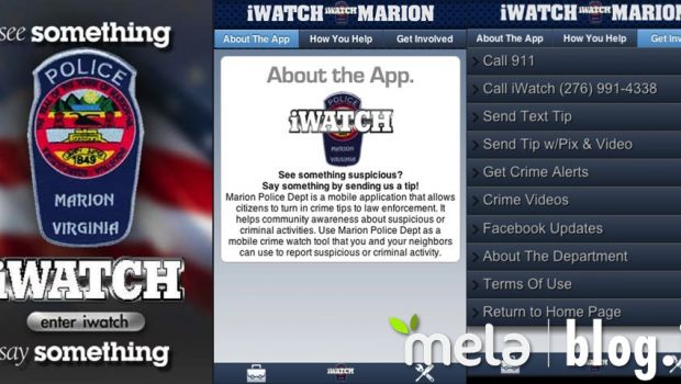 Segnalazioni alla polizia via iPhone in Virginia