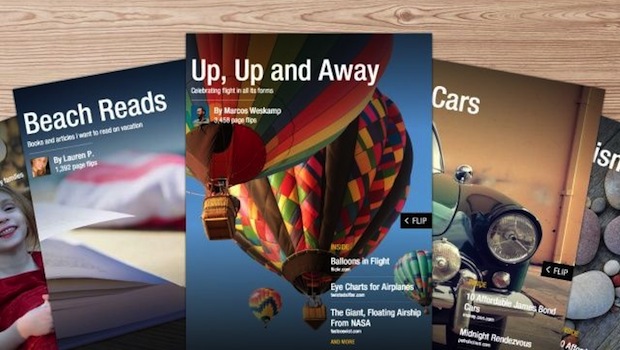 Flipboard 2.0, 'Riviste,' Notifiche e integrazione con Etsy