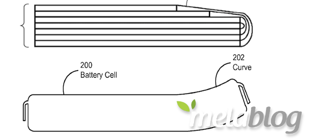 iPhone e iPad, Apple brevetta le batterie curve