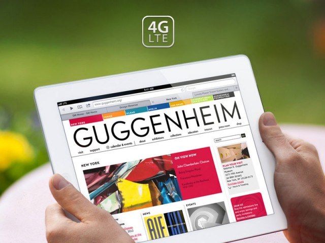 Le reti 4G LTE saranno forgiate per i tablet, iPad in testa