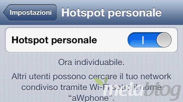 Personal Hotspot iOS, le password di default si crackano in 50 secondi