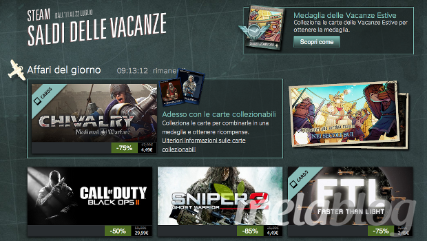 MacSconti su Melablog: i Saldi delle Vacanze su Steam