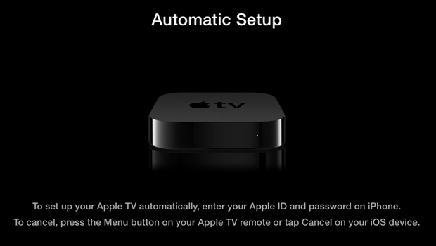 iBeacons nel Touch Setup della Apple TV 6.0