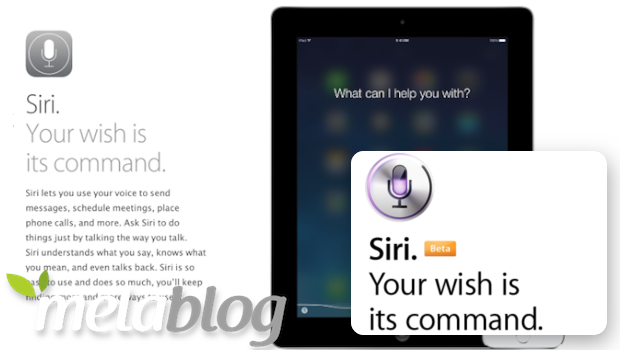 iOS 7, dopo due anni Siri non è più in Beta