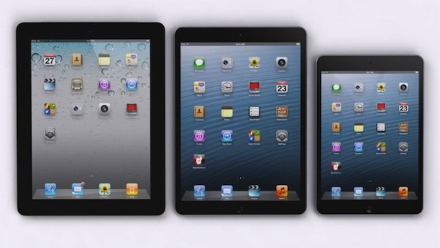 Presentazione Apple, confermati iPad 5 più sottile e iPad mini Retina