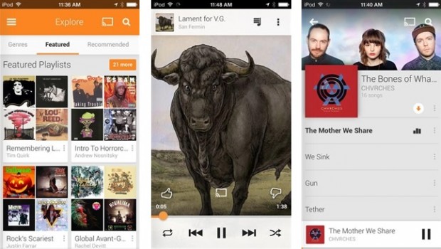 Google Play Music arriva su iOS, ma non si può comprare musica