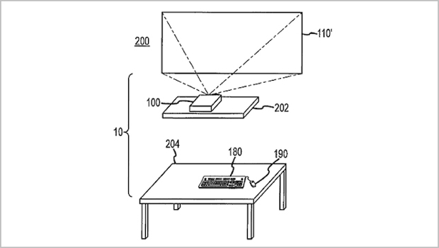 Brevetti Apple, a Cupertino ripensano anche il proiettore