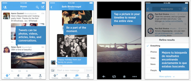 Twitter per iPhone 6.0, condivisione foto nei MD, supporto a Elenco Lettura e altro